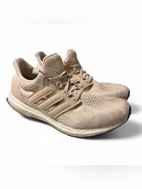 Women’s Adidas Ultra Boost 5.0 Halo Ivory Running Shoes Size 9.5